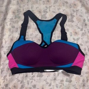 Victoria’s Secret padded sports bra in multicolor